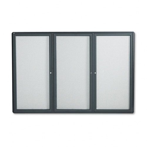 Quartet QRT2367L Aluminum Bulletin Board, Cork/Fabric, 72 x 48
