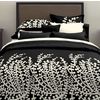 Branches Black Full/Queen 3-Piece Duvet Set
