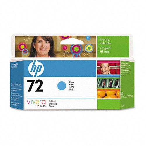 C9371A (HP72) Inkjet Cartridge, Cyan