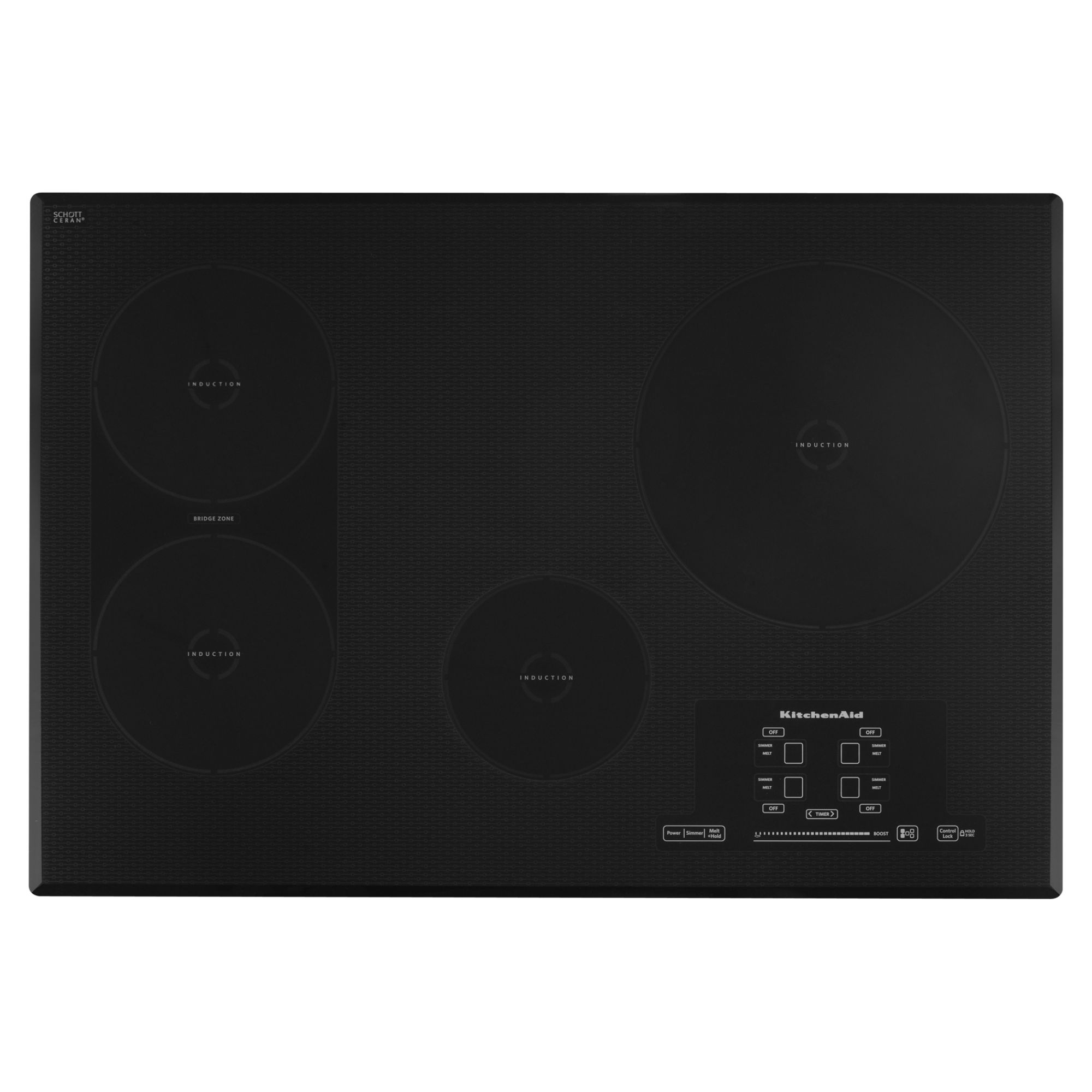 KitchenAid KICU509XBL KICU509XBL 30" Electric Induction Cooktop