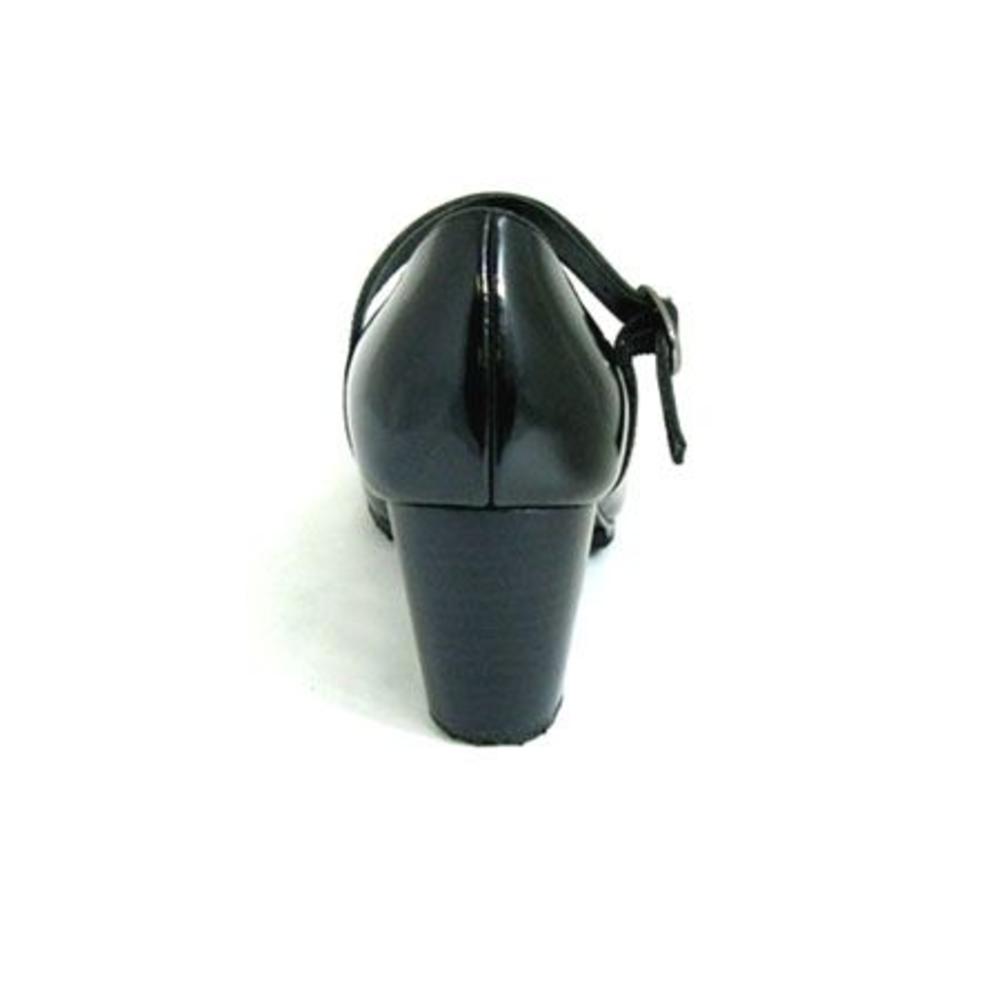 Women&#39;s Slip-Resistant Mary Jane 2&#034; Heel Dress Shoes #8200 Black