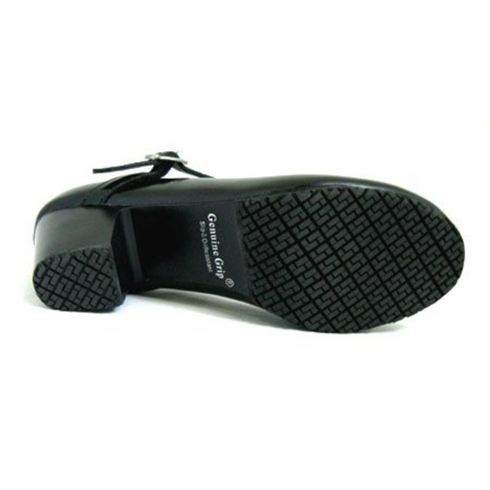 Women&#39;s Slip-Resistant Mary Jane 2&#034; Heel Dress Shoes #8200 Black