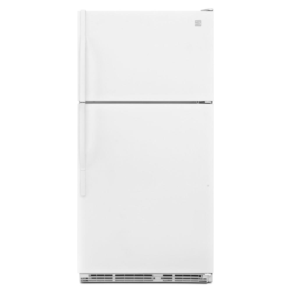 Kenmore 72152 21 0 Cu Ft Top Freezer Refrigerator W Ice Maker White