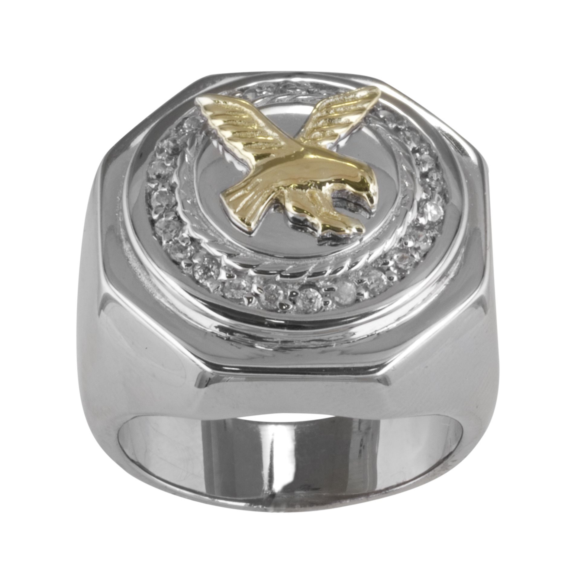 Men's Eagle Ring in Sterling Silver at Kmart.com