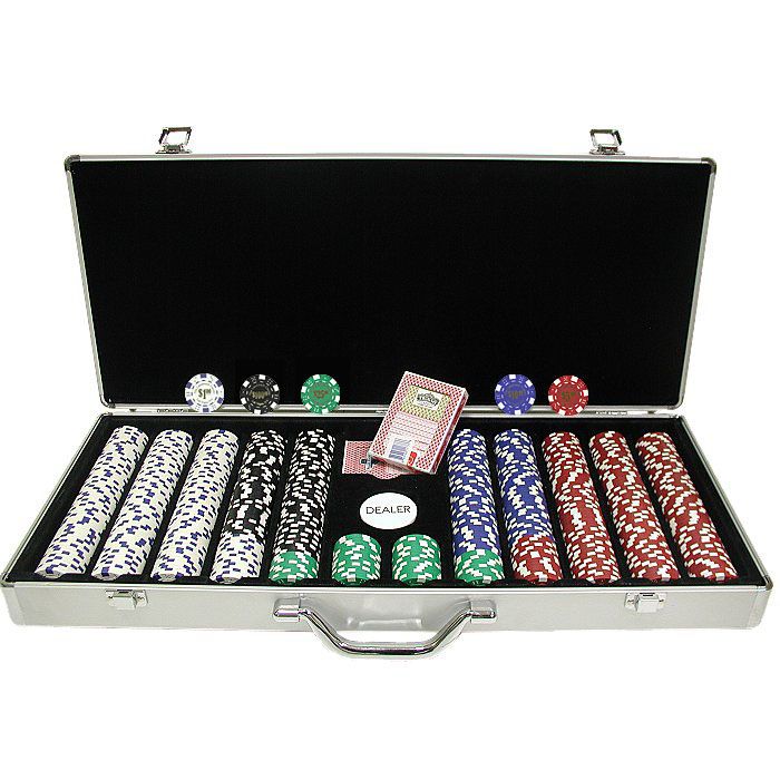 Trademark Poker 650 Landmark Casino 11.5 Gram Poker Chips w/ in ALUM Cas at Kmart.com