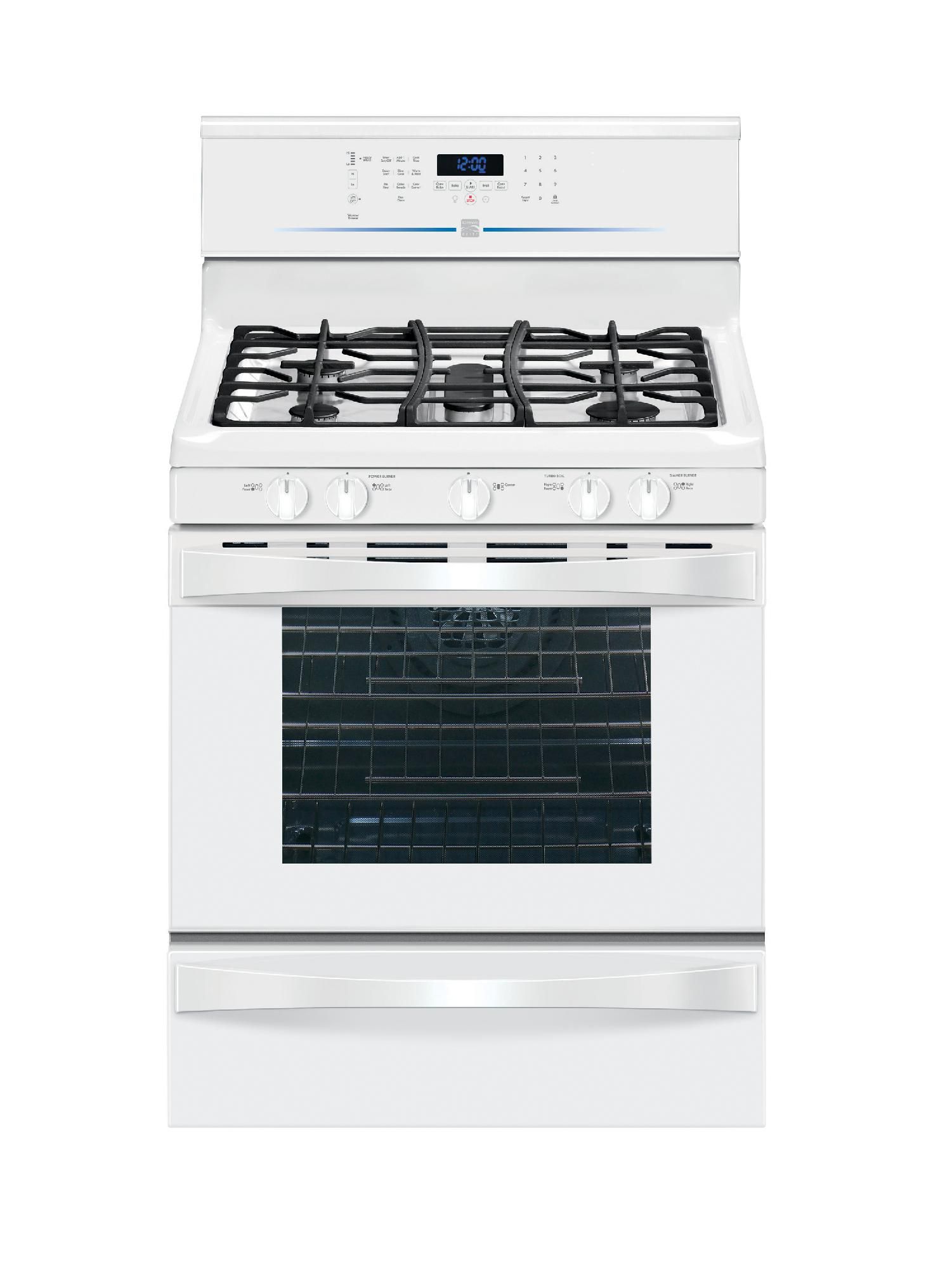 Kenmore Elite 30" Freestanding Gas Range - White at Sears.com