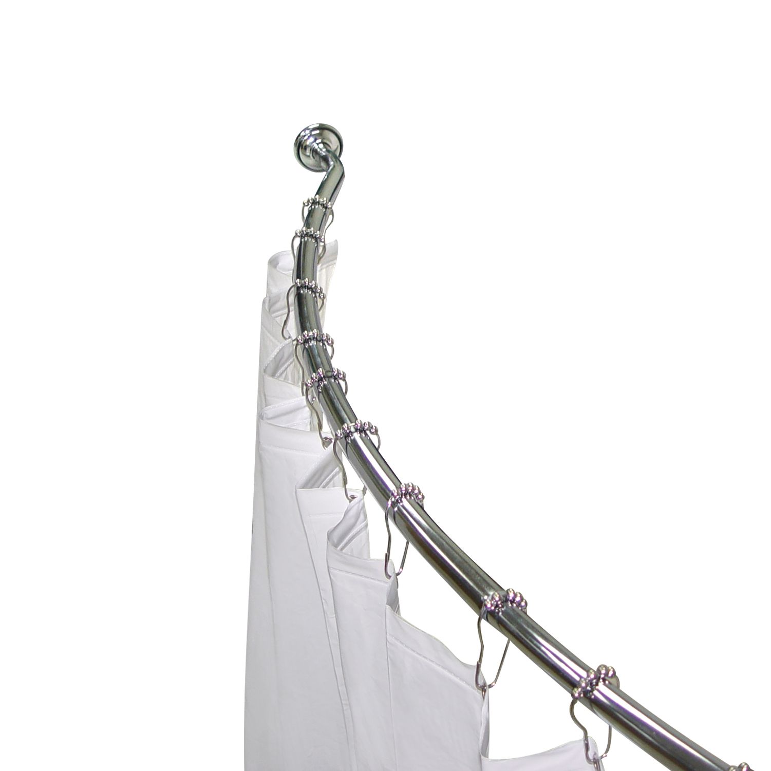 Elite Home Fashions Simple 3-in-1 Curved Shower Rod Value Pack at Kmart.com