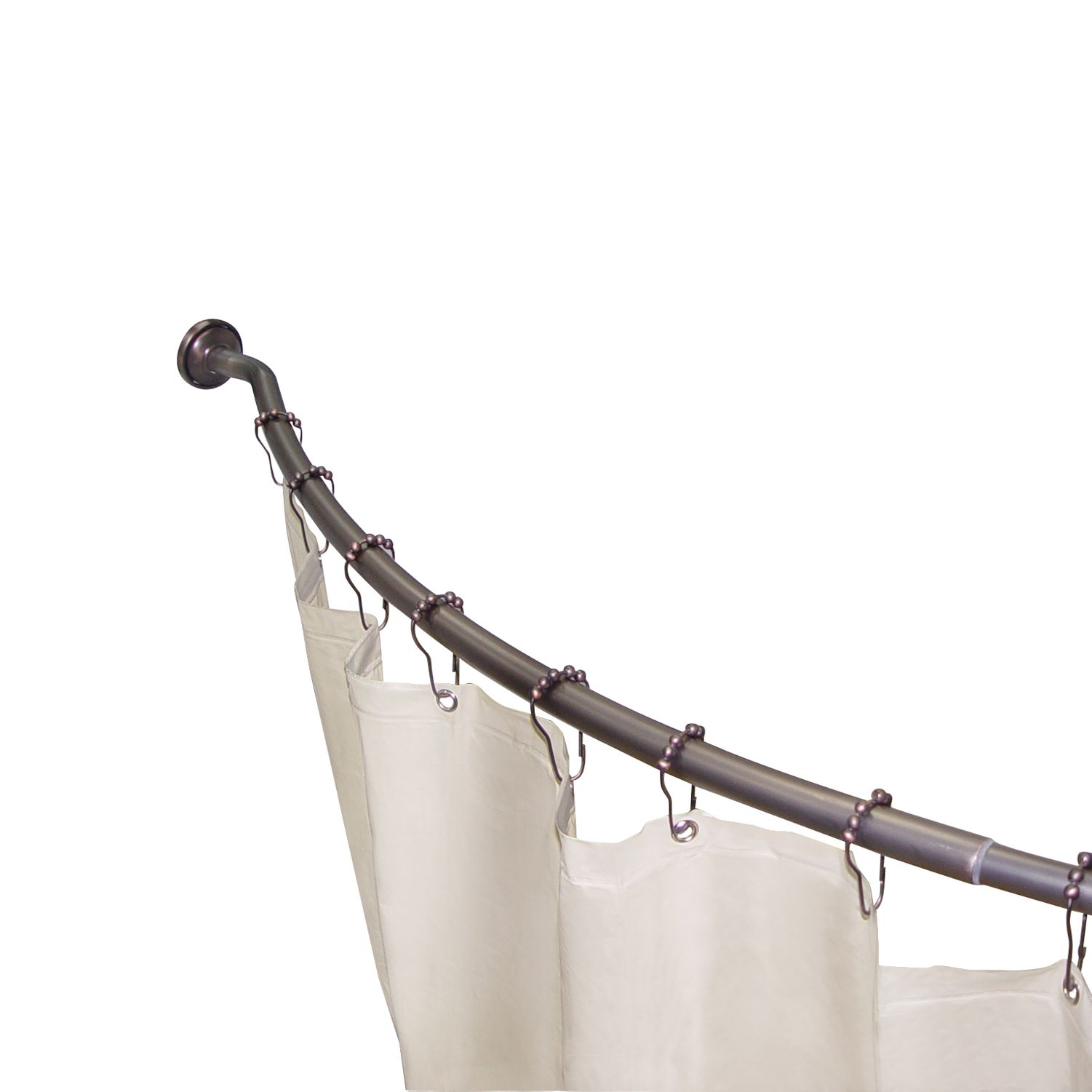 Elite Home Fashions Simple 3-in-1 Curved Shower Rod Value Pack at Kmart.com