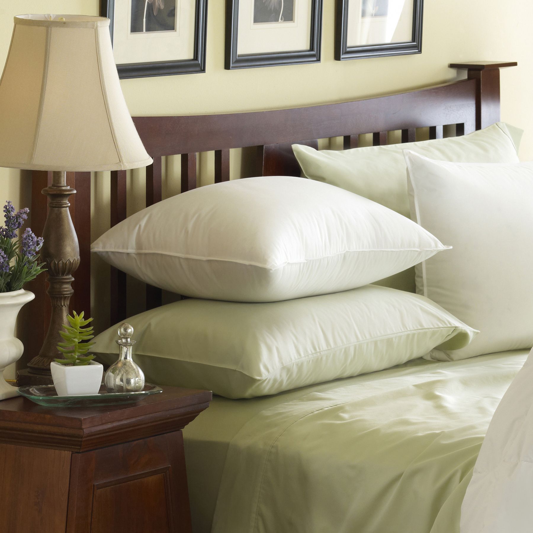 Sealy 300TC Down Pillow - King - Bed & Bath - Mattress Pads 