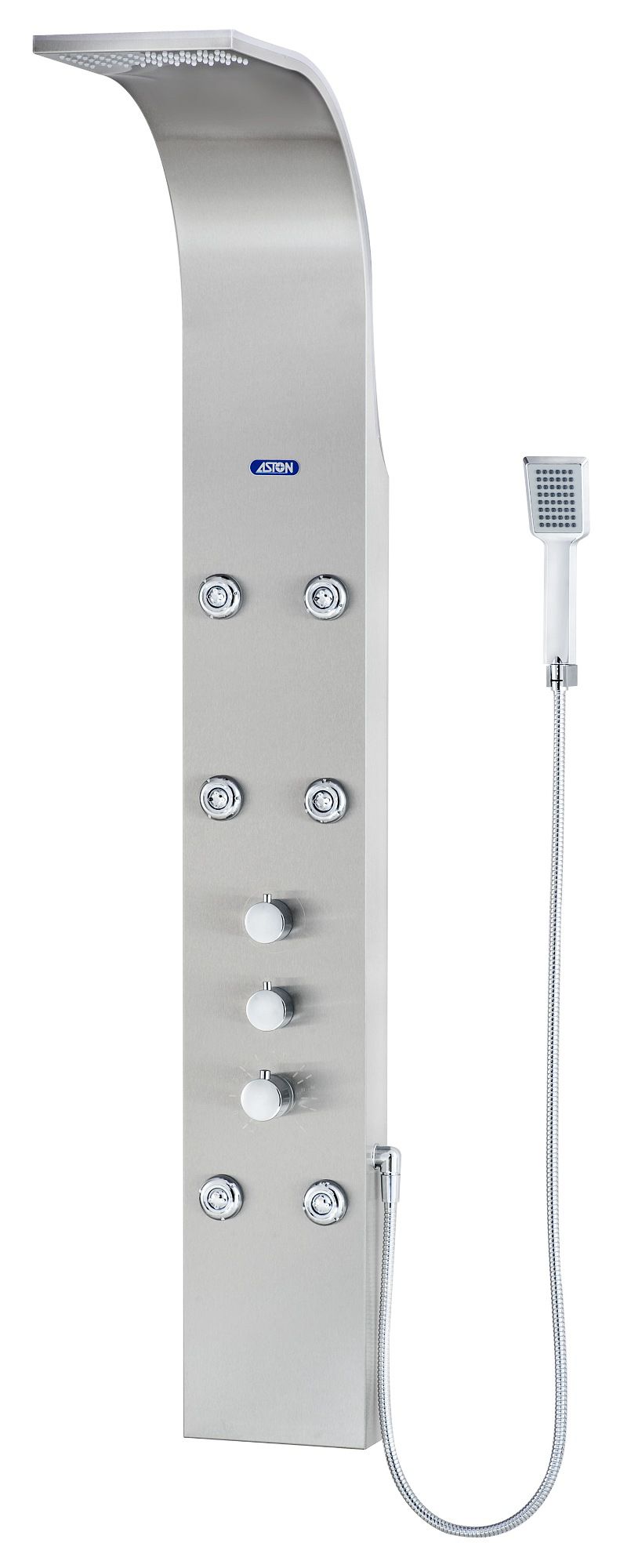 Stainless Steel 6-Jet Shower Panel                                                                                               at mygofer.com