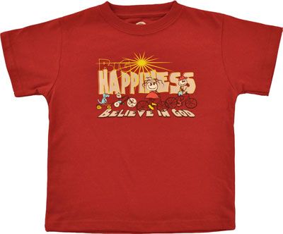 BiG, Believe in God Toddler Short Sleeve T-Shirt - Happiness Biking (Unisex) at Sears.com