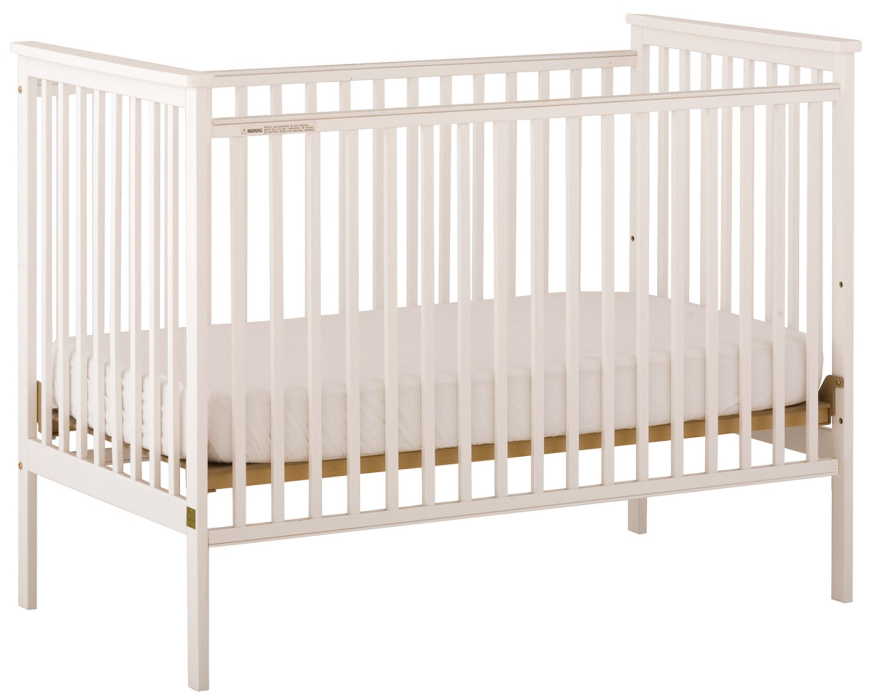 Stork Craft Libby Fixed Side Crib, White at Kmart.com