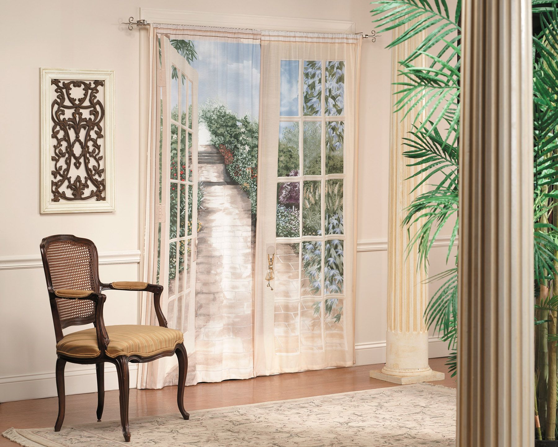 ENGLISH GARDEN PANELS 72x84