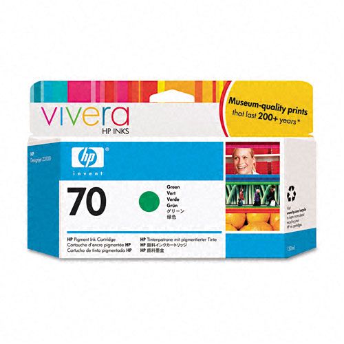 HP C9457A (HP70) Inkjet Cartridge, Green at Kmart.com