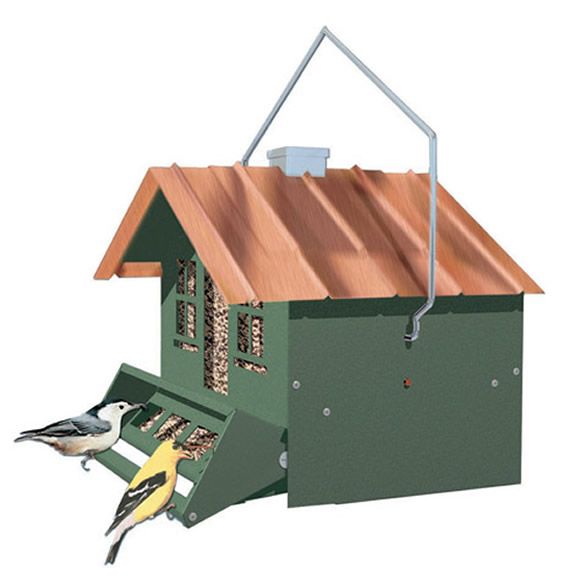 Perky-Pet Squirrel-Be-Gone II Home Style Wild Bird Feeder - Green at Sears.com