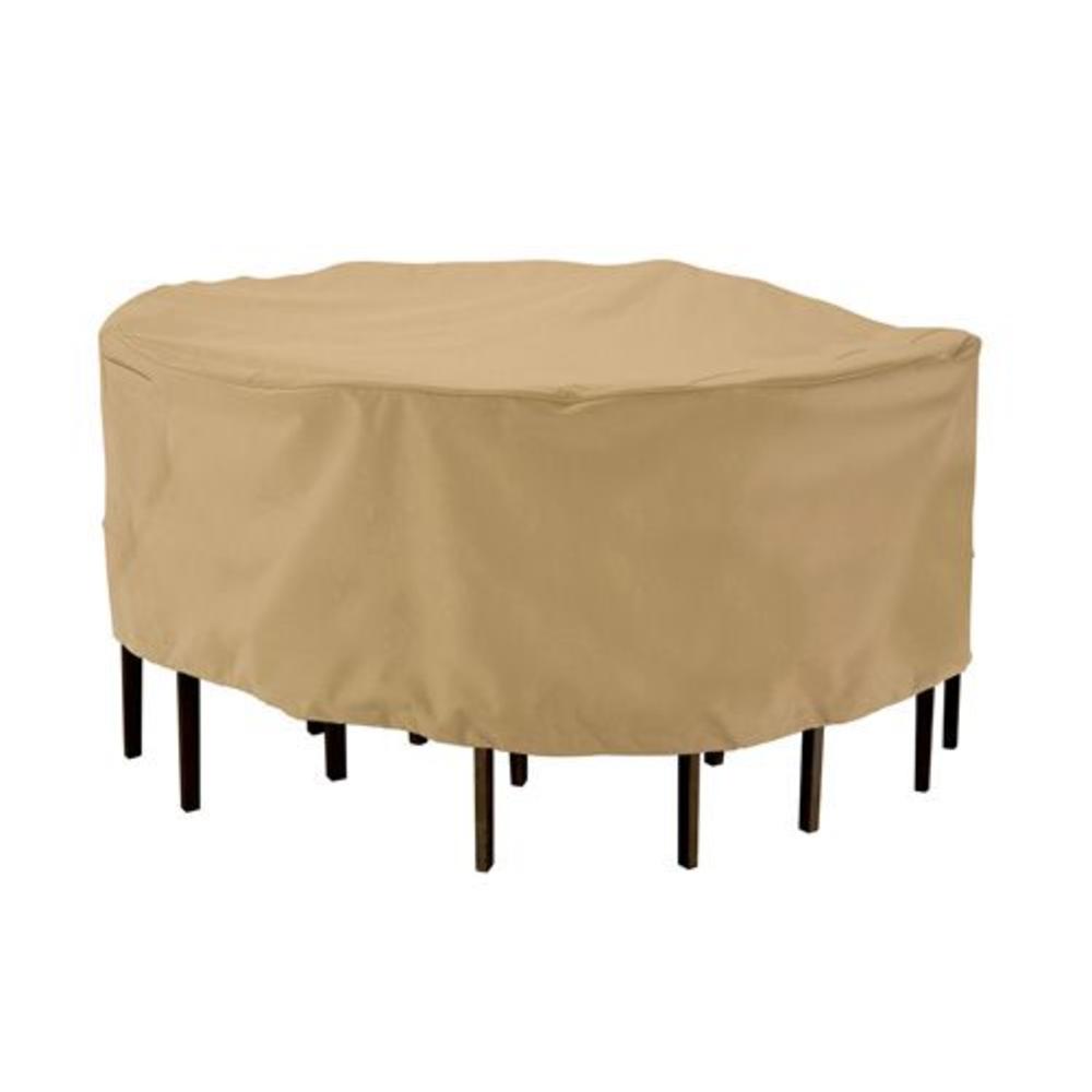 Classic Accessories Table - chair set cover - ROUND Tables UPTO 94"Dx23"H