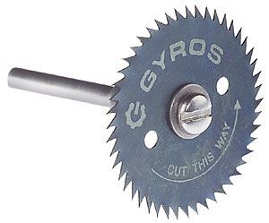 Gyros 82-31222 Ripsaw Blade w/Mandrel Set 1-1/4" Dia. For Dremel Type Tools. at Kmart.com