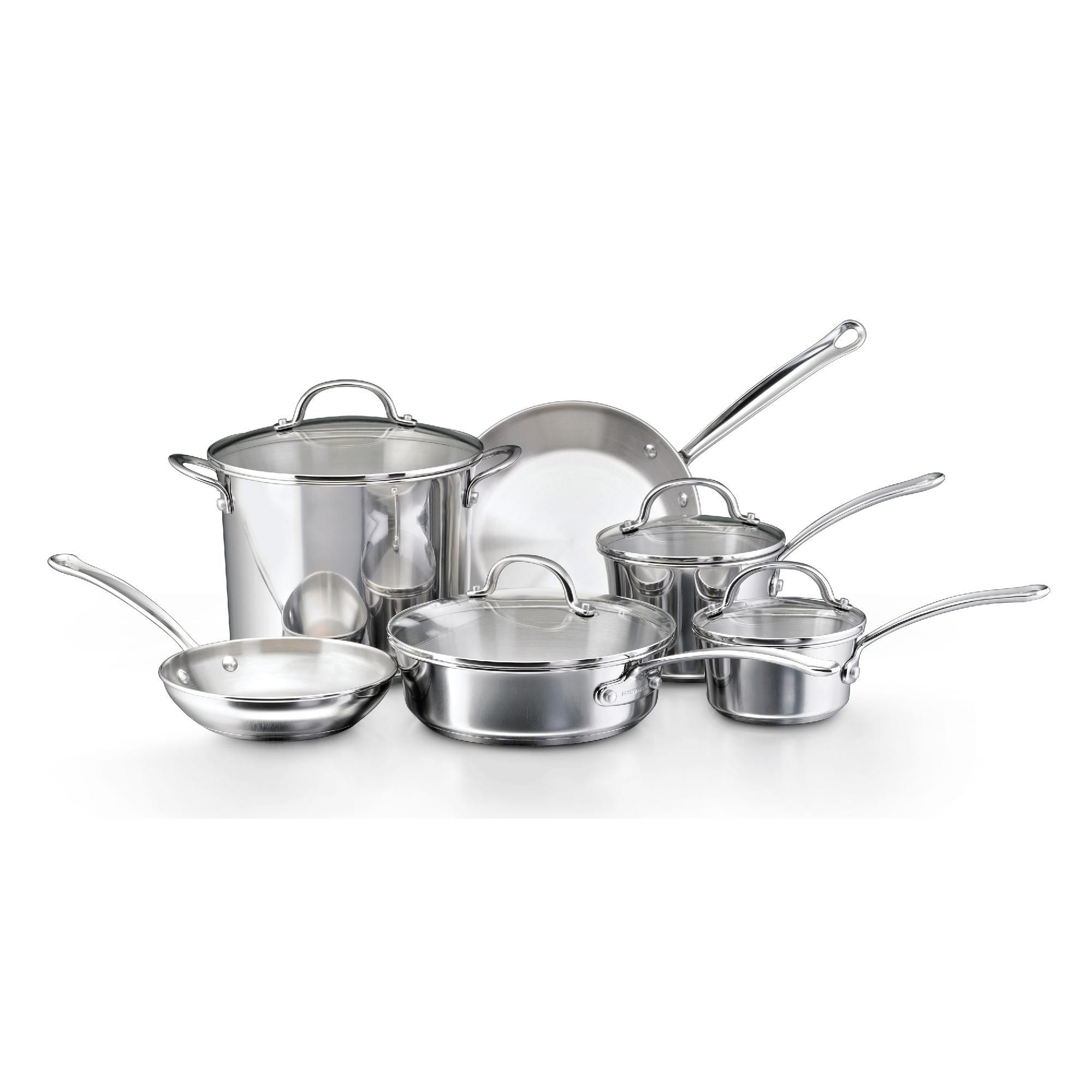 Farberware Millennium 10 Piece Set Stainless Steel