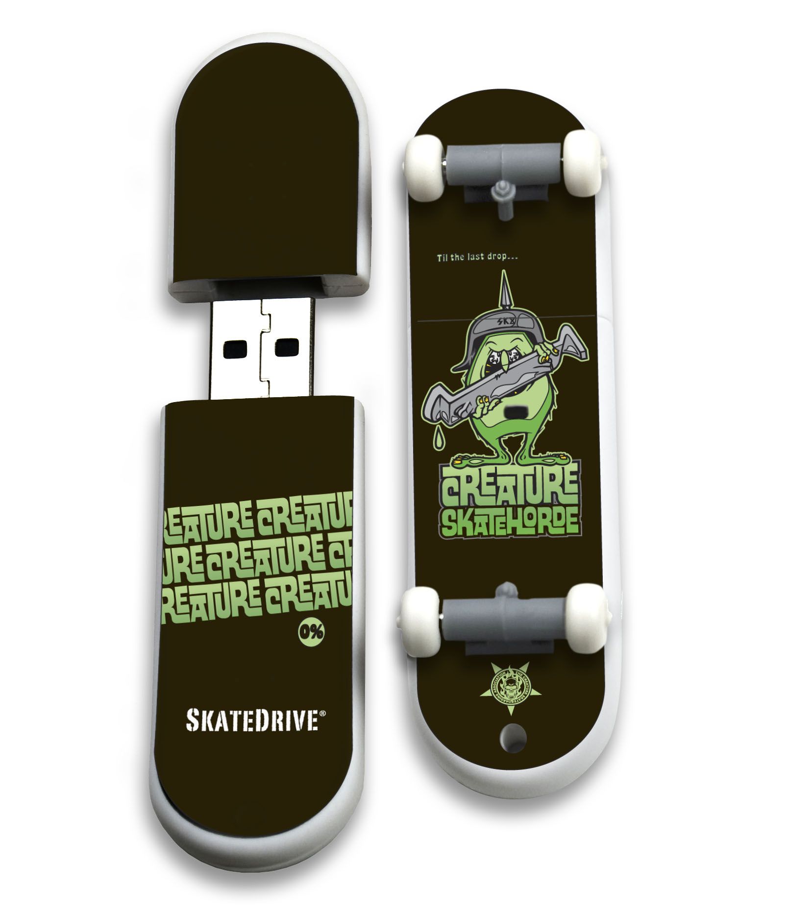 Action Sport Drives Creature 8GB SkateHorde SkateDrive USB Flash Drive at Kmart.com