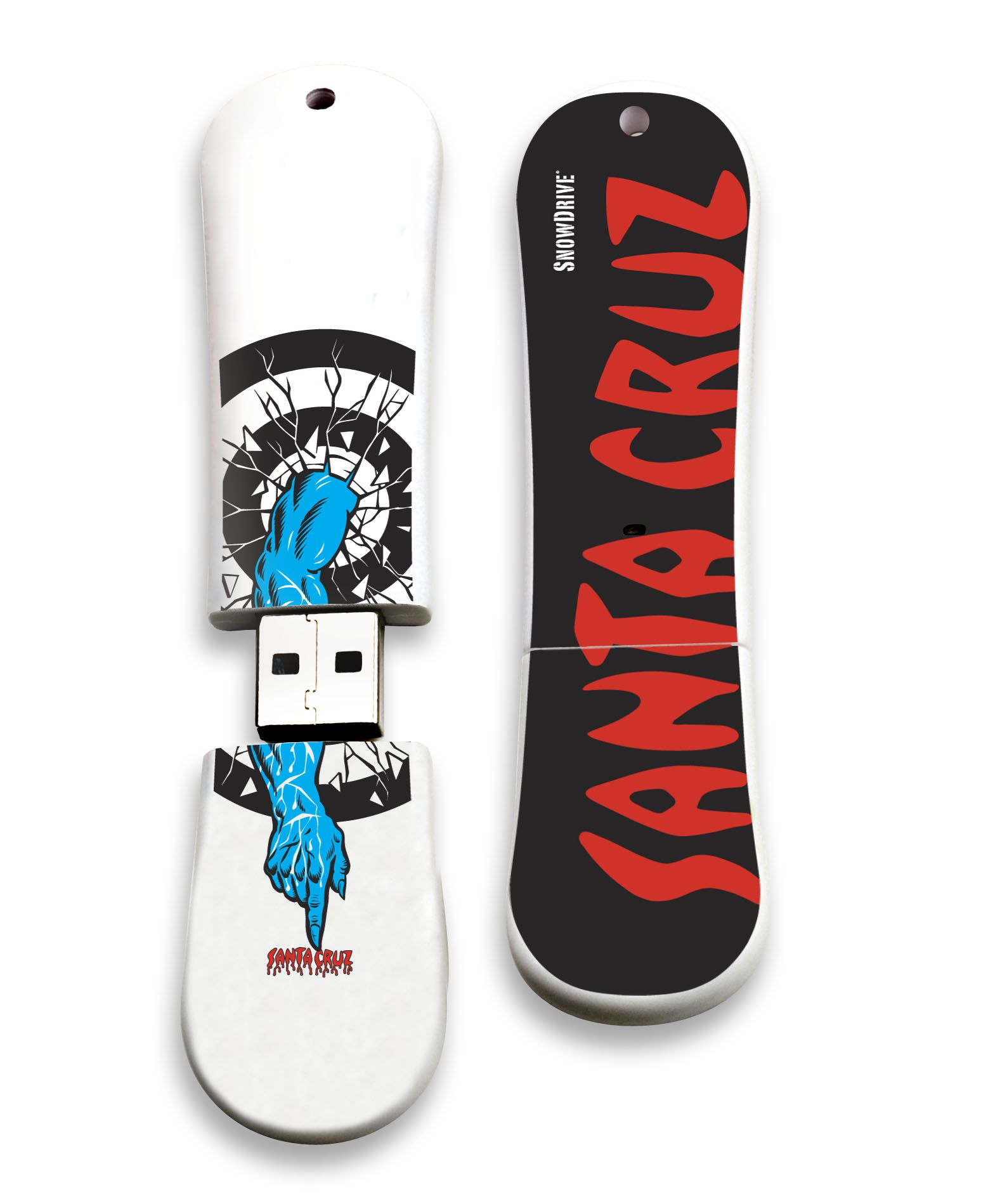 Action Sport Drives Santa Cruz 8GB Rob One SnowDrive USB Flash Drive at Kmart.com