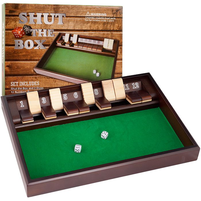 &nbsp; SHUT THE BOX Game - 12 Numbers -