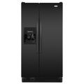 21.7 cu. ft. Side-by-Side Refrigerator - Black