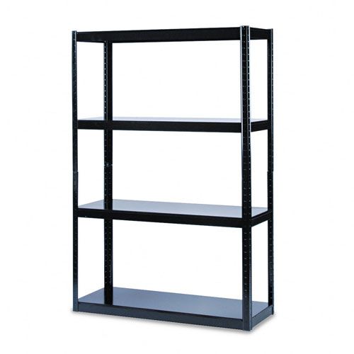 Safco Black Boltless Steel Shelving, 5 Shelves, 48x18x72 at Kmart.com