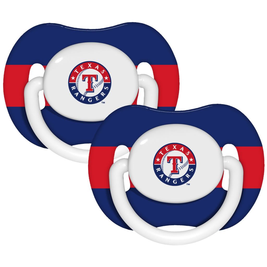 Baby Fanatic Texas Rangers Pacifiers (Pack of 2) at Sears.com