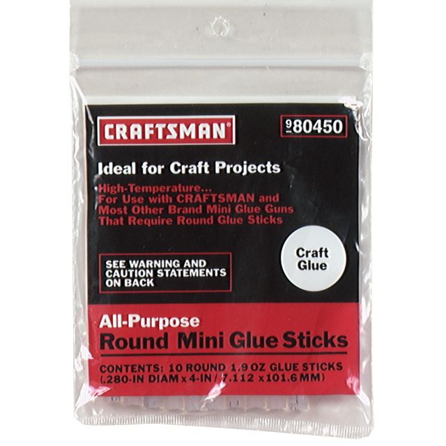 Craftsman Mini Glue Sticks, 10 pk. | Shop Your Way: Online Shopping