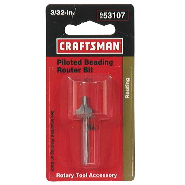 Craftsman 3/32 in. Piloted Router Bit at Craftsman.com