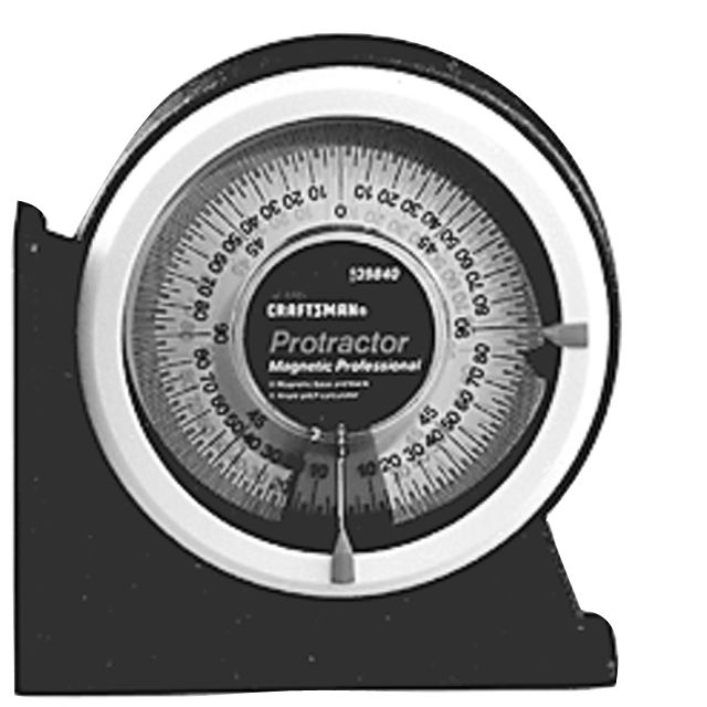 Craftsman Magnetic Universal Protractor at Craftsman.com