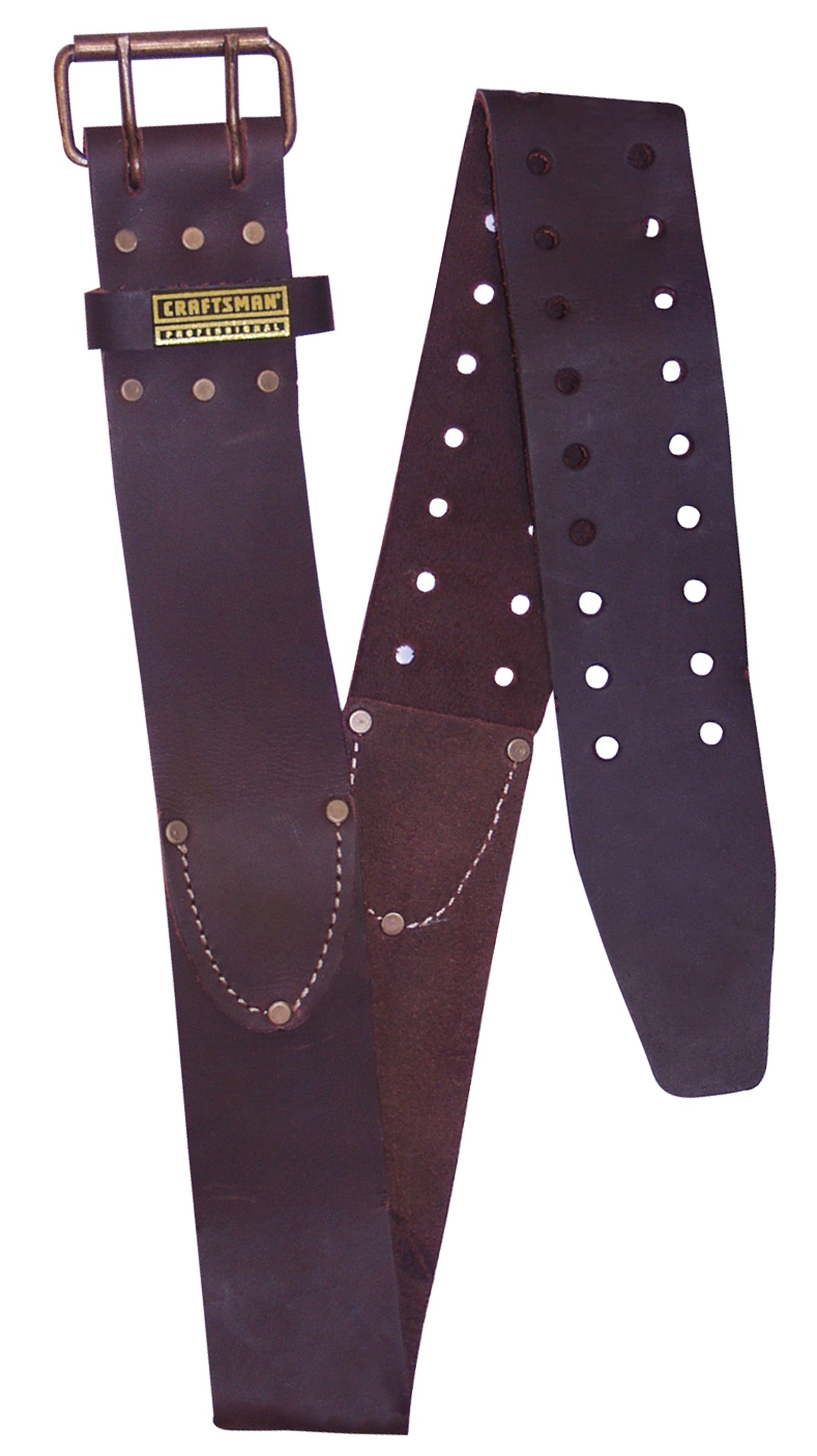 Craftsman Professional 3 in. Brown Oil Tanned Belt