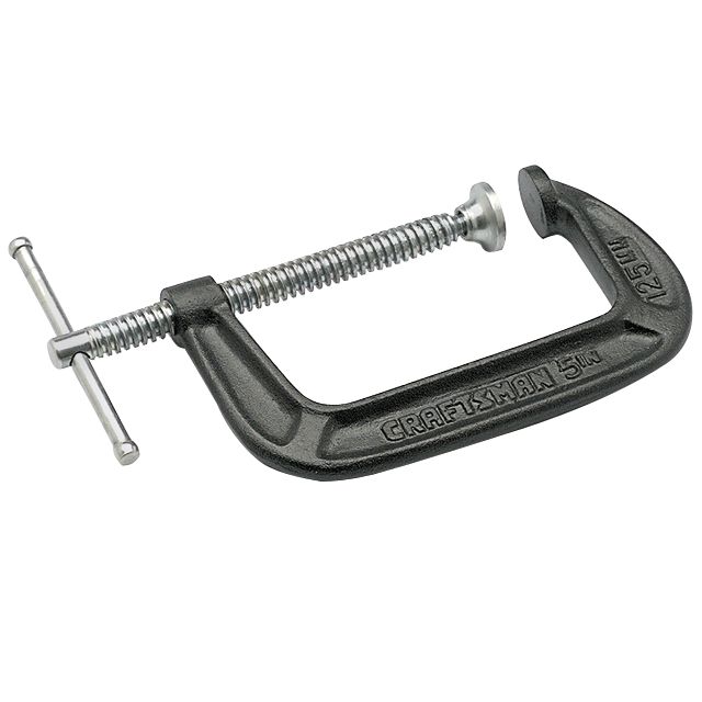 Craftsman 5 in. Ductile Iron C-Clamp at Craftsman.com