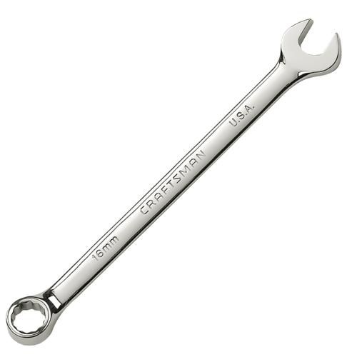 Craftsman Professional 10mm Full Polish Long Pattern Wrench, 12 pt. Combination at Craftsman.com
