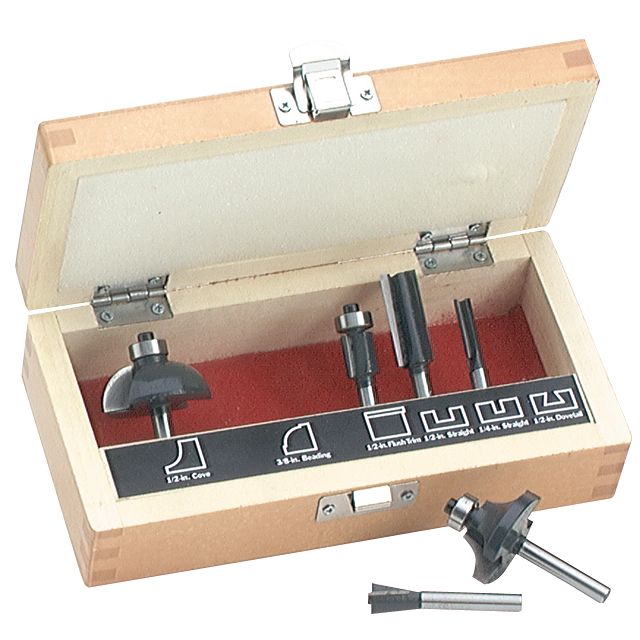 Craftsman 6 pc. Router Bit Set at Craftsman.com