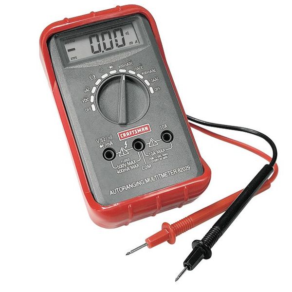 Craftsman 82029 Electric Multimeter Sears Hometown Stores