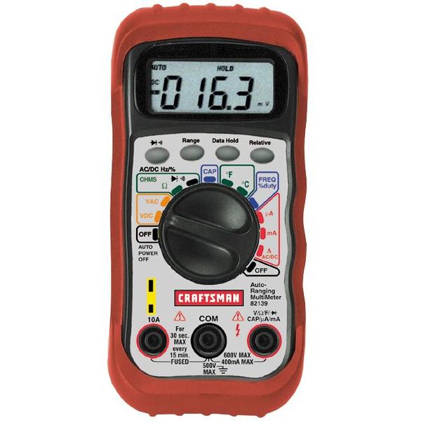 Craftsman 82139 Multimeter | Sears Home Appliance Showroom