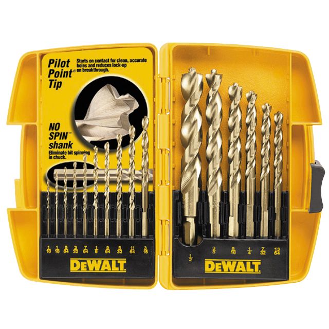 DeWalt 16 pc. Drill Bit Set, Pilot Point&reg; at Sears.com