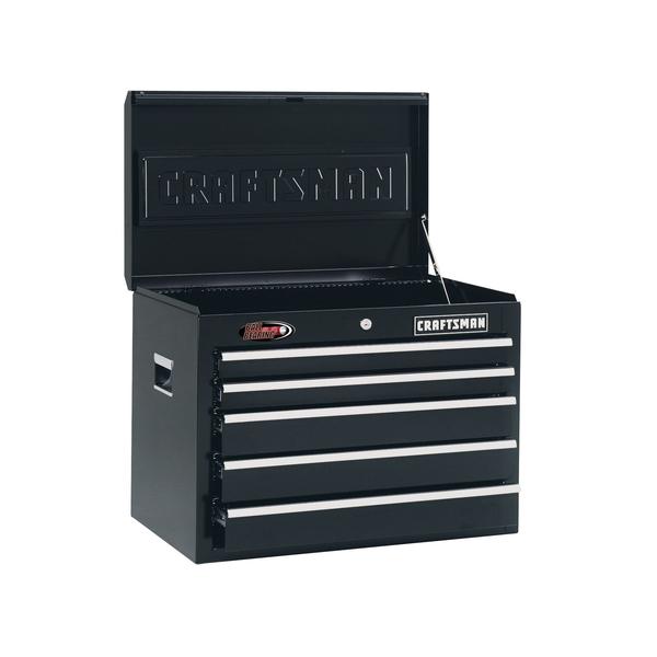 Craftsman 59614 26" Wide 5Drawer BallBearing GRIPLATCH Top Chest