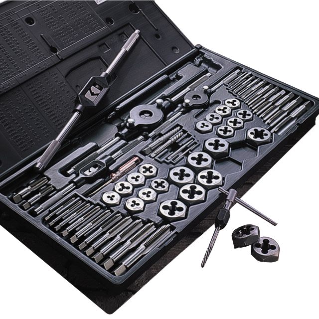 Craftsman 52373 58 pc. Tap and Die Set, Carbon Steel Metric Sears