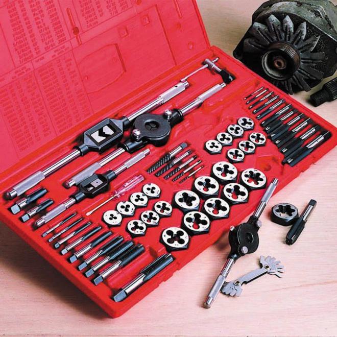Craftsman 52001 58 pc. Tap and Die Set, HighSpeed Steel Metric