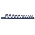 11 pc. Standard Socket Accessory Set, 6 pt. Standard, 3/8 in. Drive
