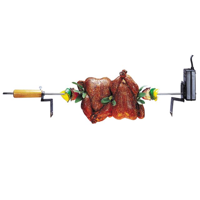 Char-Broil Universal Electric Rotisserie Silver