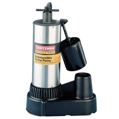 Craftsman 3050 1 2 Hp Stainless Steel Submersible Sump Pump Ideas in
2022