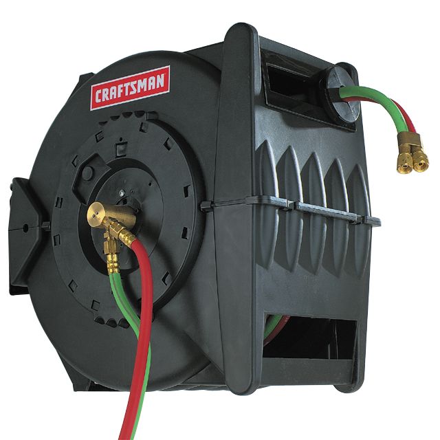 Craftsman L8363CRA 1/4 in. x 50 ft. Welding Hose Reel, Retractable