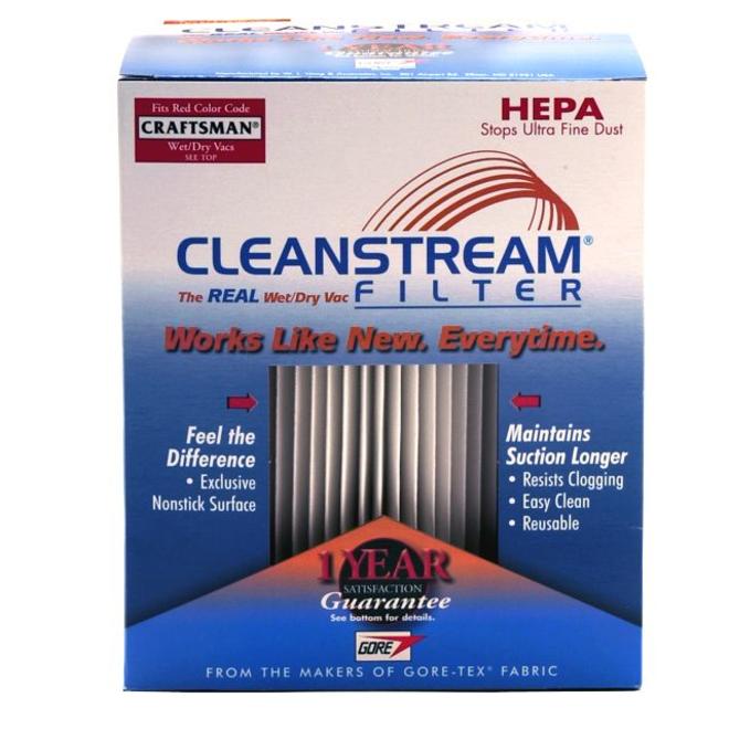 ShopVac® 17830 HEPA Filter, Red Stripe Sears Outlet