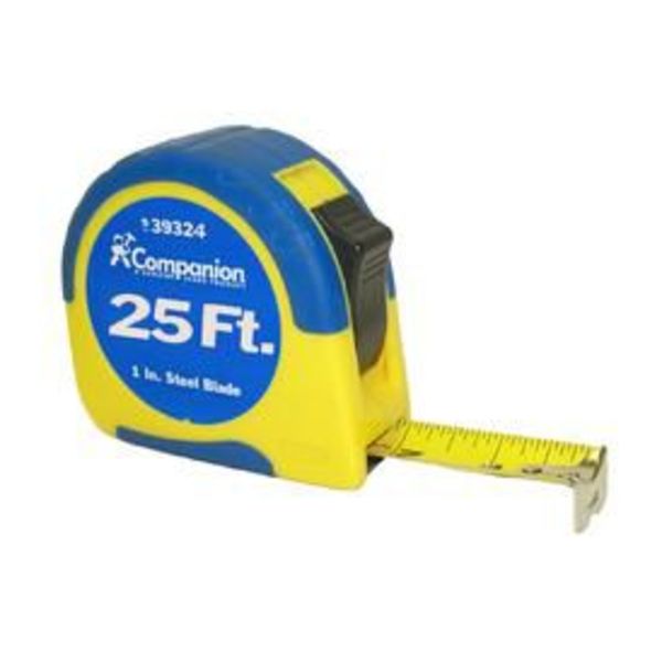 Companion 39324 1 in. x 25 ft. Steel Tape Measure Sears Home