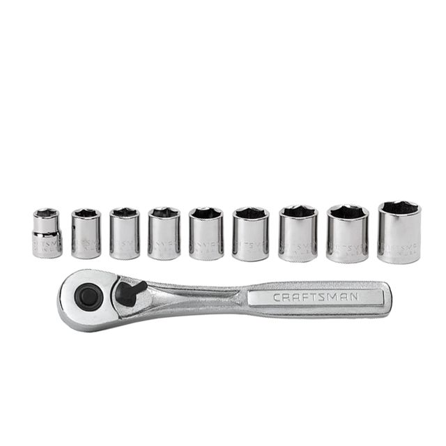 Craftsman 10 pc. 6 pt. 3/8 in. Metric Socket Wrench Set at Craftsman.com