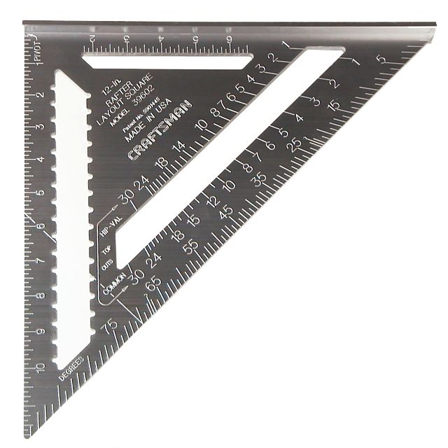 Craftsman 12 in. Rafter Square, Aluminum at Craftsman.com