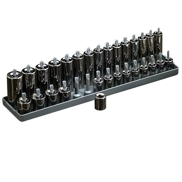 Hansen 1/4 dr. Metric Socket Tray